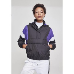 яке,дамски,якета,и,палта,urban,classics,3,tone,padded,jacket,black,(black,violet,white)