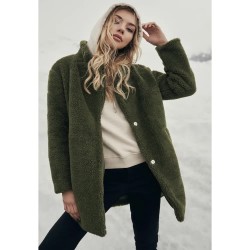 анорак,дамски,якета,и,палта,urban,classics,oversized,sherpa,parka,olive,(green)