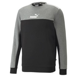 блуза,мъжки,пуловери,puma,ess+,block,crew,sweatshirt,black,(puma,black)