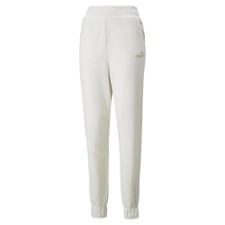панталони,дамски,панталони,puma,ess+,embroidery,high,waist,cl,pants,white