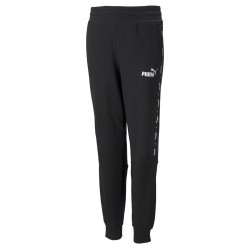 панталони,детски,панталони,puma,ess+,tape,pants,black