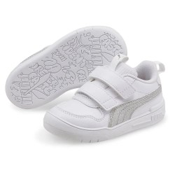 маратонки,детски,маратонки,puma,multiflex,glitz,fs,v,trainers,white,(puma,white,puma,silver)