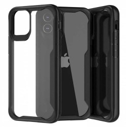 други,аксесоари,muvit,for,change,apple,iphone,12,mini,shockproof,2m,silicone,phone,case,black,(clear,black)