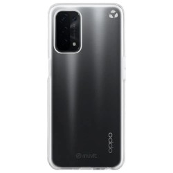 други,аксесоари,muvit,for,change,oppo,a54,5g,recycle,tek,silicone,phone,case,clear,(clear)