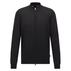 блуза,мъжки,пуловери,boss,balonso,full,zip,sweater,black,(black)