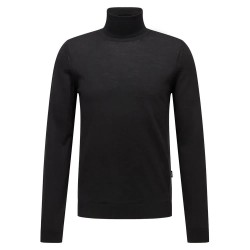 блуза,мъжки,пуловери,boss,musso,10241489,high,neck,sweater,black,(black)