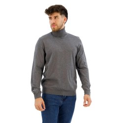 блуза,мъжки,пуловери,boss,musso,p,high,neck,sweater,medium,grey,(grey)