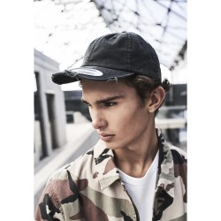 шапка,всички,шапки,flexfit,low,profile,detroyed,cap,black,(black)