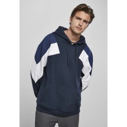 Блуза Urban classics Oversize 3-Tone sweatshirt - Blue (Navy Blue / White / Dark Blue) блуза,мъжки,пуловери,urban,classics,oversize,3,tone,sweatshirt,blue,(navy,blue,white,dark,blue)