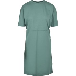 Тениска Urban classics Dress Organic Oversized Slit Gt short sleeve T-shirt - Green (Green) тениска,мъжки,тениски,дамски,тениски,urban,classics,dress,organic,oversized,slit,gt,short,sleeve,t,shirt,green,(green)