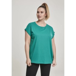Тениска Urban classics Extended Big short sleeve T-shirt - Green (Green) тениска,дамски,тениски,urban,classics,extended,big,short,sleeve,t,shirt,green,(green)