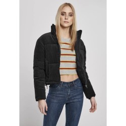 Яке Urban classics Corduroy Puffer Big jacket - Red (Bordeaux) яке,дамски,якета,и,палта,urban,classics,corduroy,puffer,big,jacket,red,(bordeaux)
