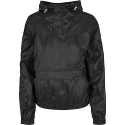 Яке Urban classics Light Pull Over jacket - Black (Black) яке,дамски,якета,и,палта,urban,classics,light,pull,over,jacket,black,(black)
