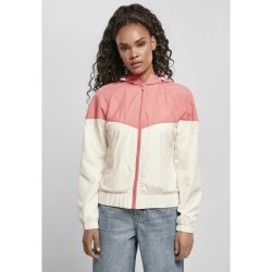 Яке Urban classics Arrow Big jacket - Pink (Pink / White) яке,дамски,якета,и,палта,urban,classics,arrow,big,jacket,pink,(pink,white)