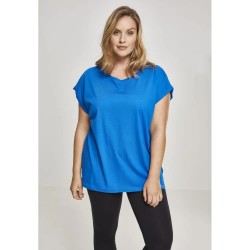 тениска,дамски,тениски,urban,classics,extended,big,short,sleeve,t,shirt,blue,fluo,(blue)