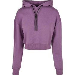 Блуза Urban classics Court Terry sweatshirt - Purple (Purple) блуза,дамски,блузи,urban,classics,court,terry,sweatshirt,purple,(purple)