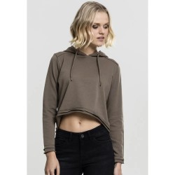 блуза,дамски,блузи,urban,classics,terry,sweatshirt,dark,green,(green)