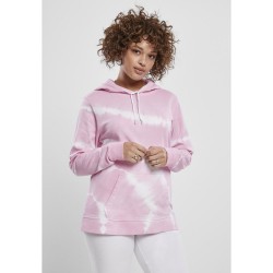 блуза,дамски,блузи,urban,classics,sweatshirt,tie,dye,big,pink