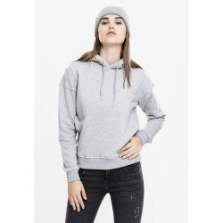 блуза,дамски,блузи,urban,classics,basic,ribbed,sweatshirt,grey,(grey)