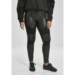 клин,дамски,клинове,дамски,чорапогащи,и,клинове,urban,classics,leggings,fake,leather,big,black