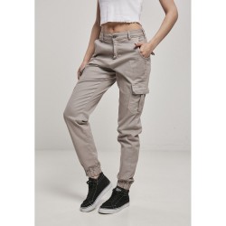 панталони,дамски,панталони,urban,classics,cargo,pants,high,waist,big,pink