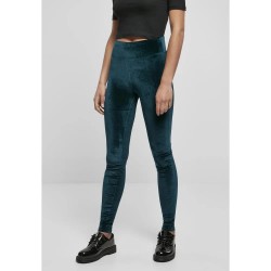 клин,дамски,клинове,дамски,чорапогащи,и,клинове,urban,classics,velvet,big,high,waist,leggings,bleu,canard,(blue)