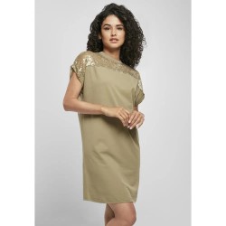 рокля,дамски,поли,и,рокли,urban,classics,lace,dress,green,khaki,(green)
