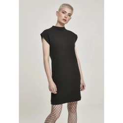 рокля,дамски,поли,и,рокли,urban,classics,nap,terry,extended,dress,black,(black)