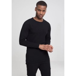 тениска,мъжки,тениски,urban,classics,fitted,stretch,t,shirt,black,(black)