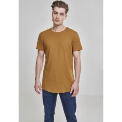 тениска,мъжки,тениски,urban,classics,shaped,long,t,shirt,pale,orange,(orange)