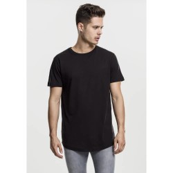 тениска,мъжки,тениски,urban,classics,shaped,long,t,shirt,black
