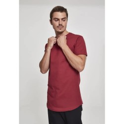 тениска,мъжки,тениски,urban,classics,shaped,long,t,shirt,bordeaux,(red)