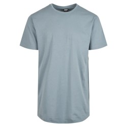 тениска,мъжки,тениски,urban,classics,shaped,long,t,shirt,blue