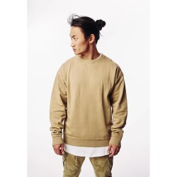 тениска,мъжки,тениски,urban,classics,oversized,crew,t,shirt,beige