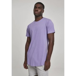 Тениска Urban classics Shaped Long T-shirt - Purple (bleu lavande) тениска,мъжки,тениски,дамски,тениски,urban,classics,shaped,long,t,shirt,purple,(bleu,lavande)