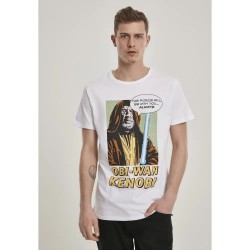 Тениска Mc clothes Obi-Wan Kenobi White T-shirt - White (White) тениска,мъжки,тениски,mc,clothes,obi,wan,kenobi,white,t,shirt,white,(white)