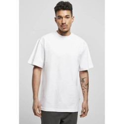Тениска Urban classics Organic Tall Big short sleeve T-shirt - White (White) тениска,мъжки,тениски,дамски,тениски,urban,classics,organic,tall,big,short,sleeve,t,shirt,white,(white)