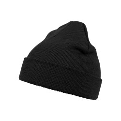 Шапка Masterdis Basic Flap beanie - Black (Black) шапка,всички,шапки,masterdis,basic,flap,beanie,black,(black)