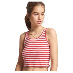 тениска,дамски,тениски,superdry,vintage,crop,ribbed,sleeveless,t,shirt,soda,pop,red,(red)