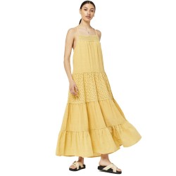дамски,потник,дамски,поли,и,рокли,superdry,vintage,lace,cami,maxi,dress,yellow