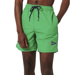 бански,гащета,мъжки,бански,костюми,superdry,vintage,varsity,swimming,shorts,botanical,green,(green)