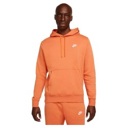 суичър,мъжки,пуловери,nike,sportswear,club,fleece,hoodie,orange,(hot,curry,hot,curry,white)