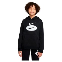 суичър,детски,блузи,nike,sportswear,core,hbr,hoodie,black