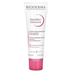 козметика,за,овлажняване,bioderma,sensibio,defensive,active,soothing,cream,40ml,white