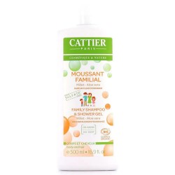 хигиена,тяло,cattier,family,shampoo&shower,gel,500ml,white
