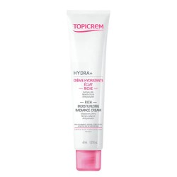 козметика,за,овлажняване,topicrem,hydra+,moisturizing,radiance,rich,cream,40ml,white