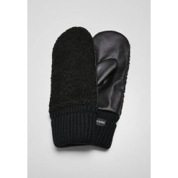 ръкавици,ръкавици,шапки,и,шалове,urban,classics,sherpa,imitation,leather,gloves,black,(black)