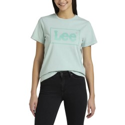 тениска,дамски,тениски,lee,regular,graphic,short,sleeve,t,shirt,pink,(sea,green)