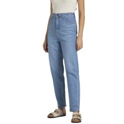 дънки,дамски,панталони,lee,stella,a,tapered,jeans,blue
