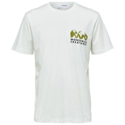 тениска,мъжки,тениски,selected,relaxed,joey,short,sleeve,t,shirt,white,(bright,white,print,frog)